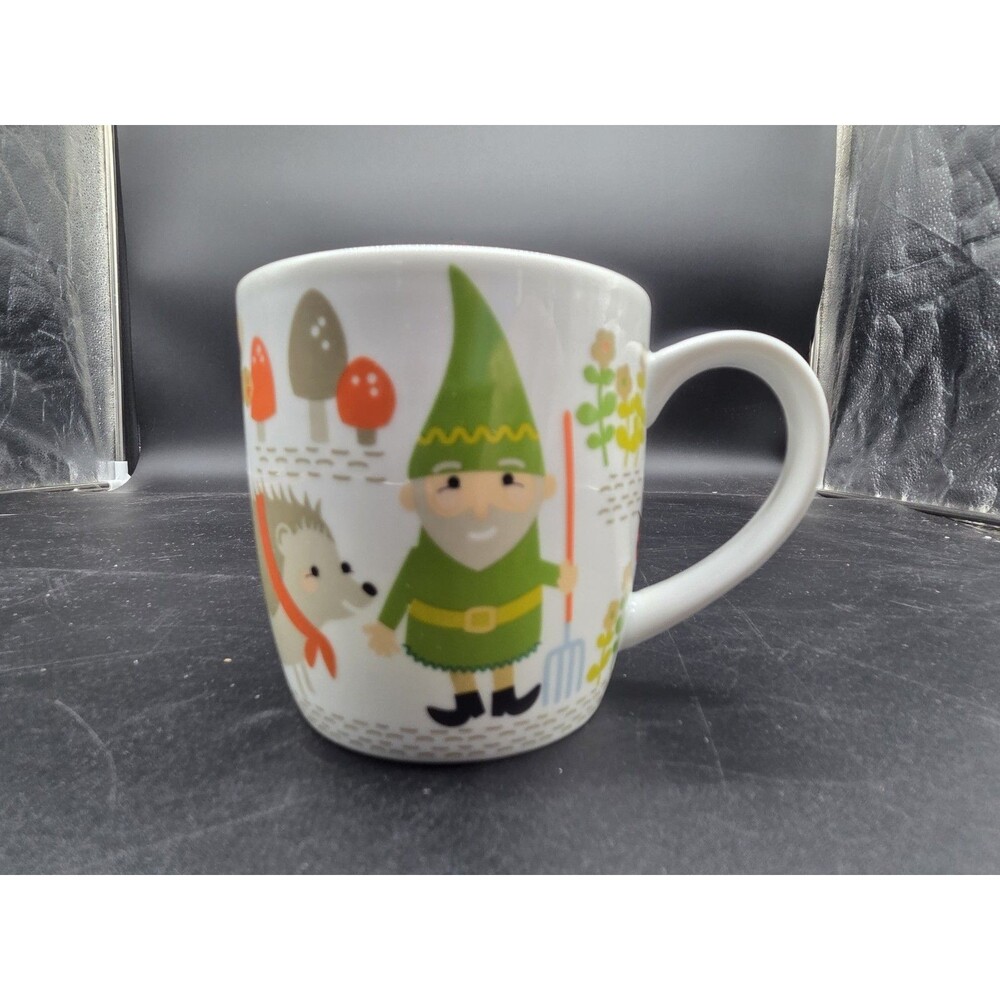 Gnome Sweet Gnome Porcelain Coffee Mug 12 Ounces